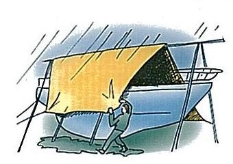 Opptak av båter med kranbil 25 og 26 September